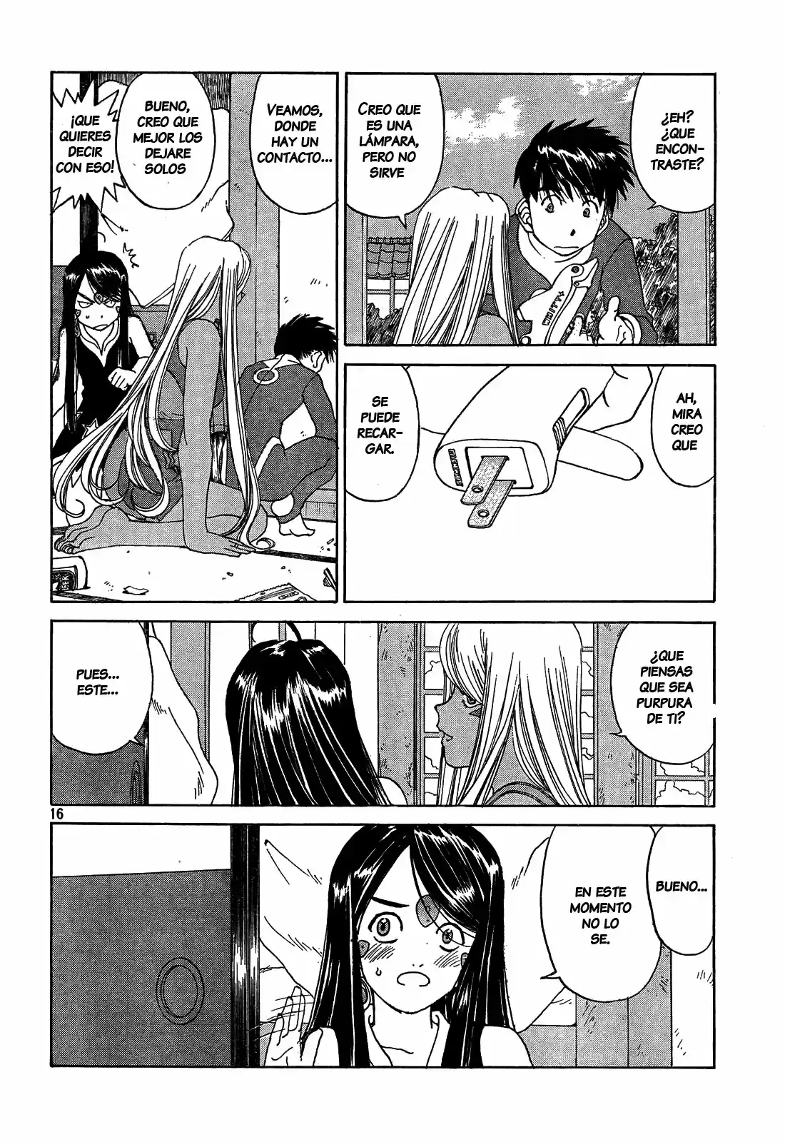 Aa! Megami-sama! capítulo 227, página 16