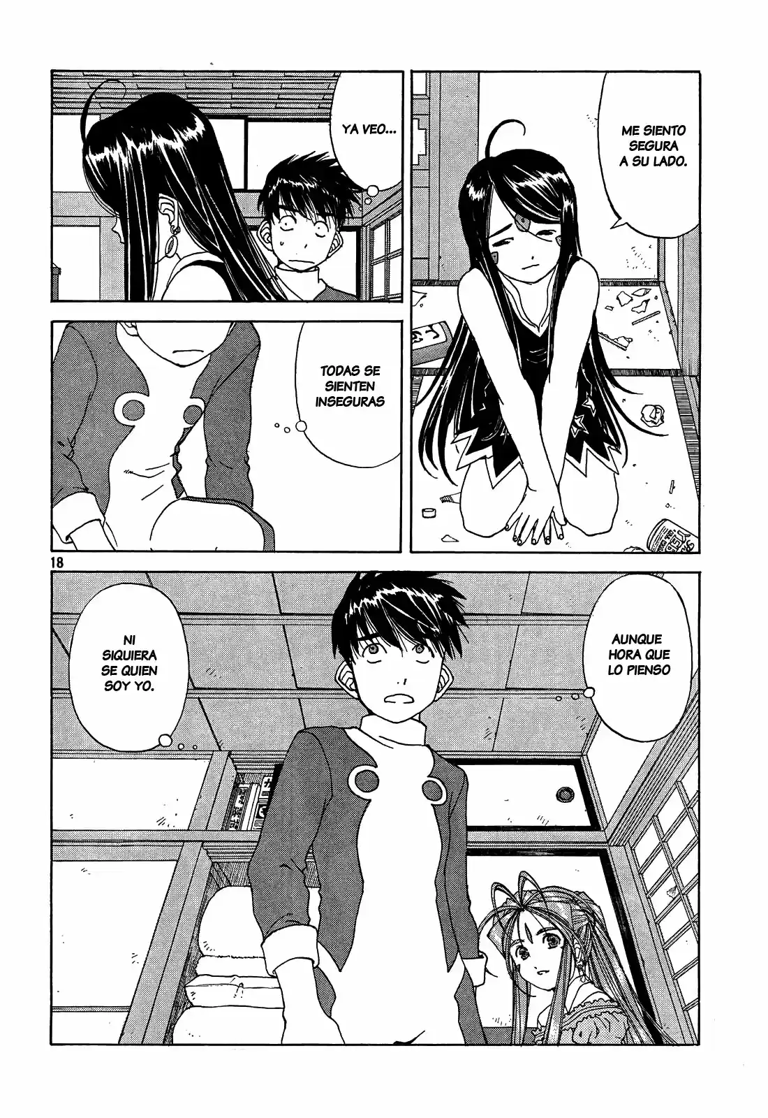 Aa! Megami-sama! capítulo 227, página 18