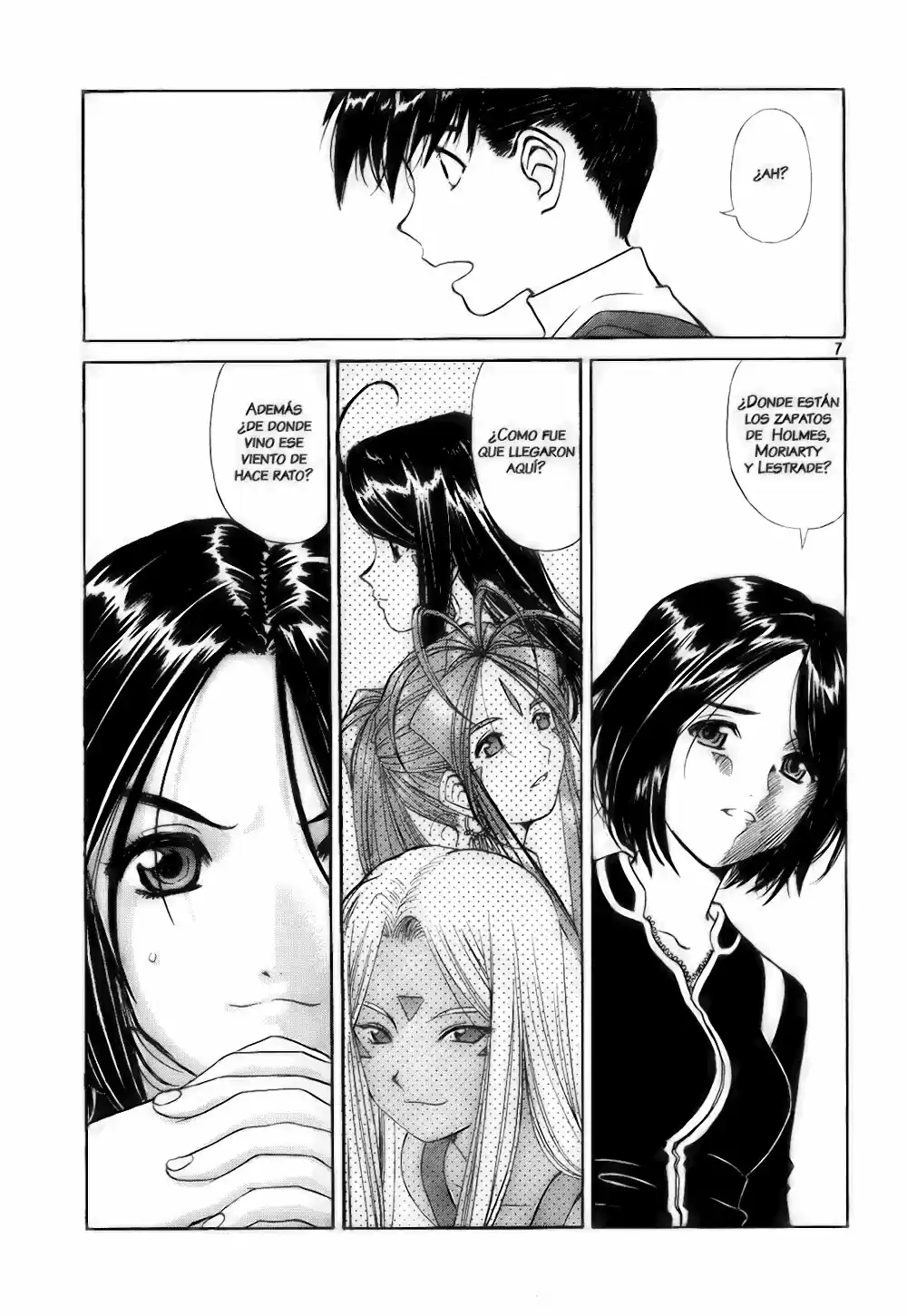 Aa! Megami-sama! capítulo 228, página 7