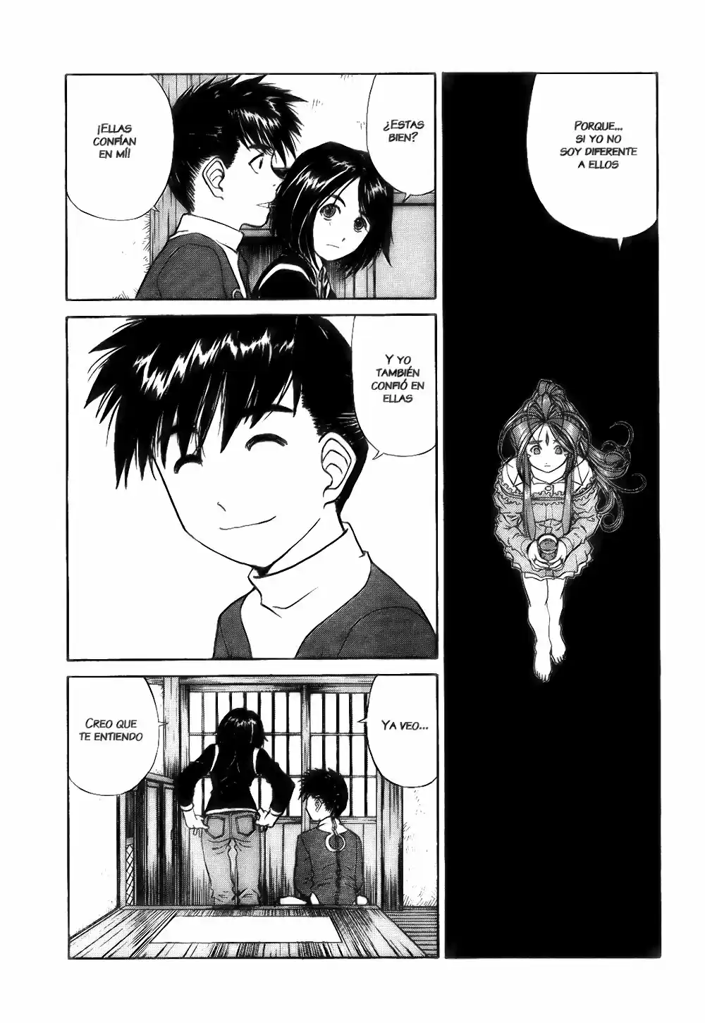 Aa! Megami-sama! capítulo 228, página 9