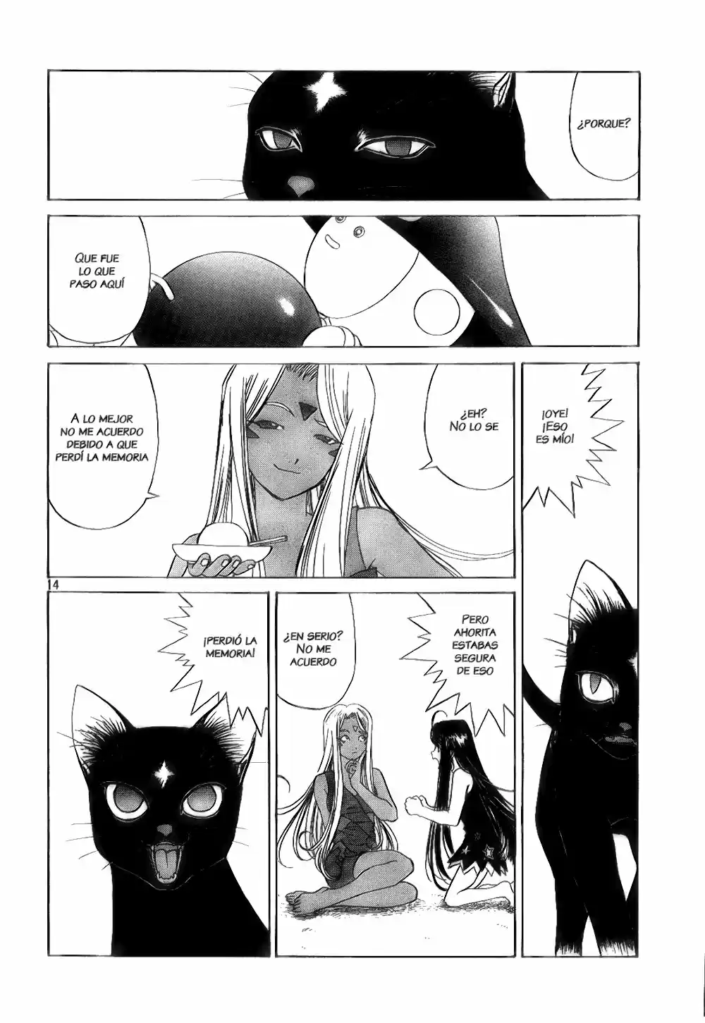 Aa! Megami-sama! capítulo 228, página 14