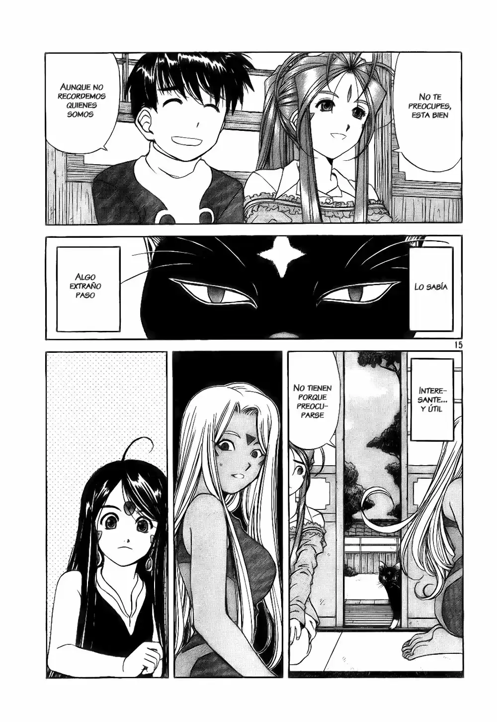 Aa! Megami-sama! capítulo 228, página 15