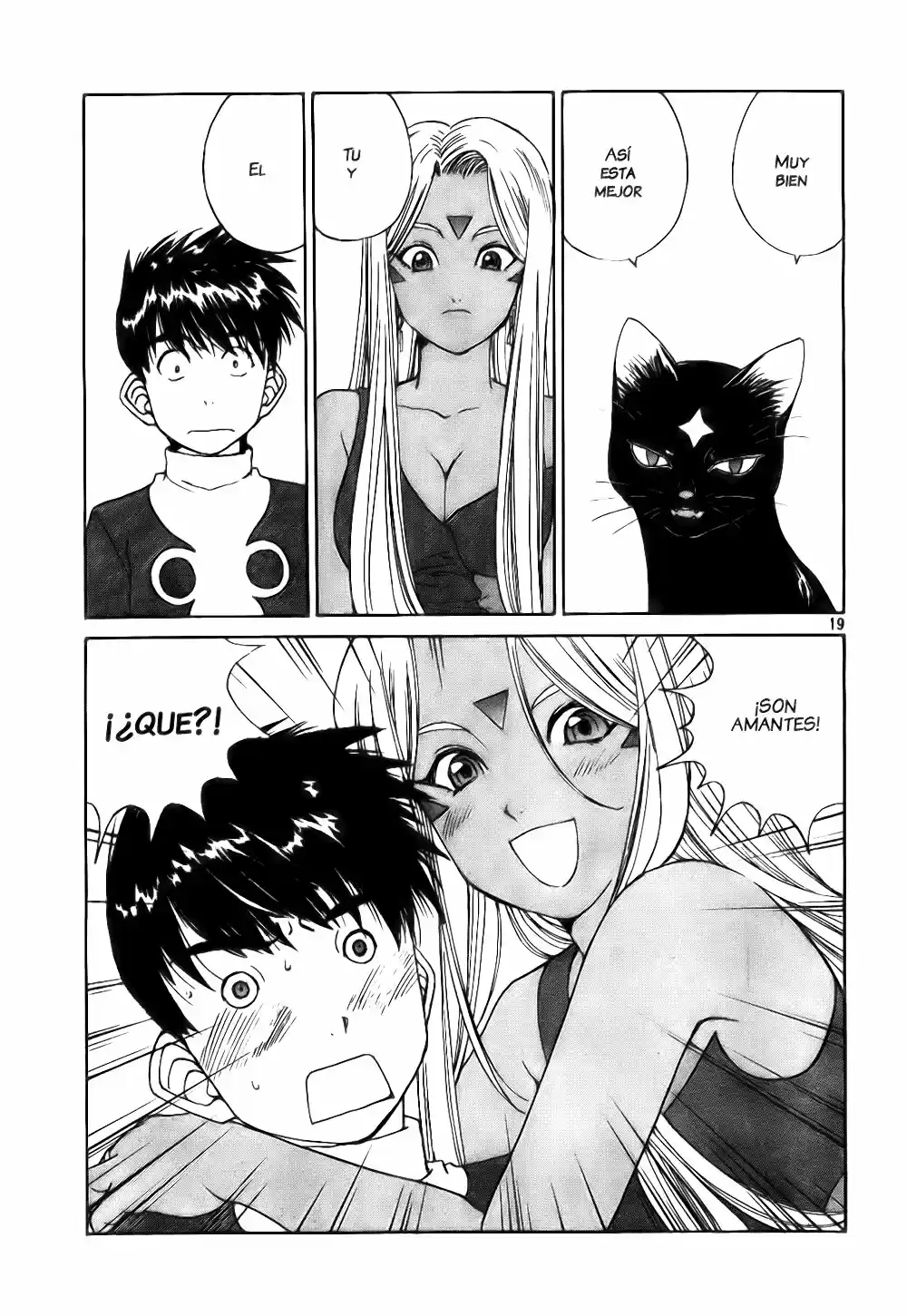 Aa! Megami-sama! capítulo 228, página 19