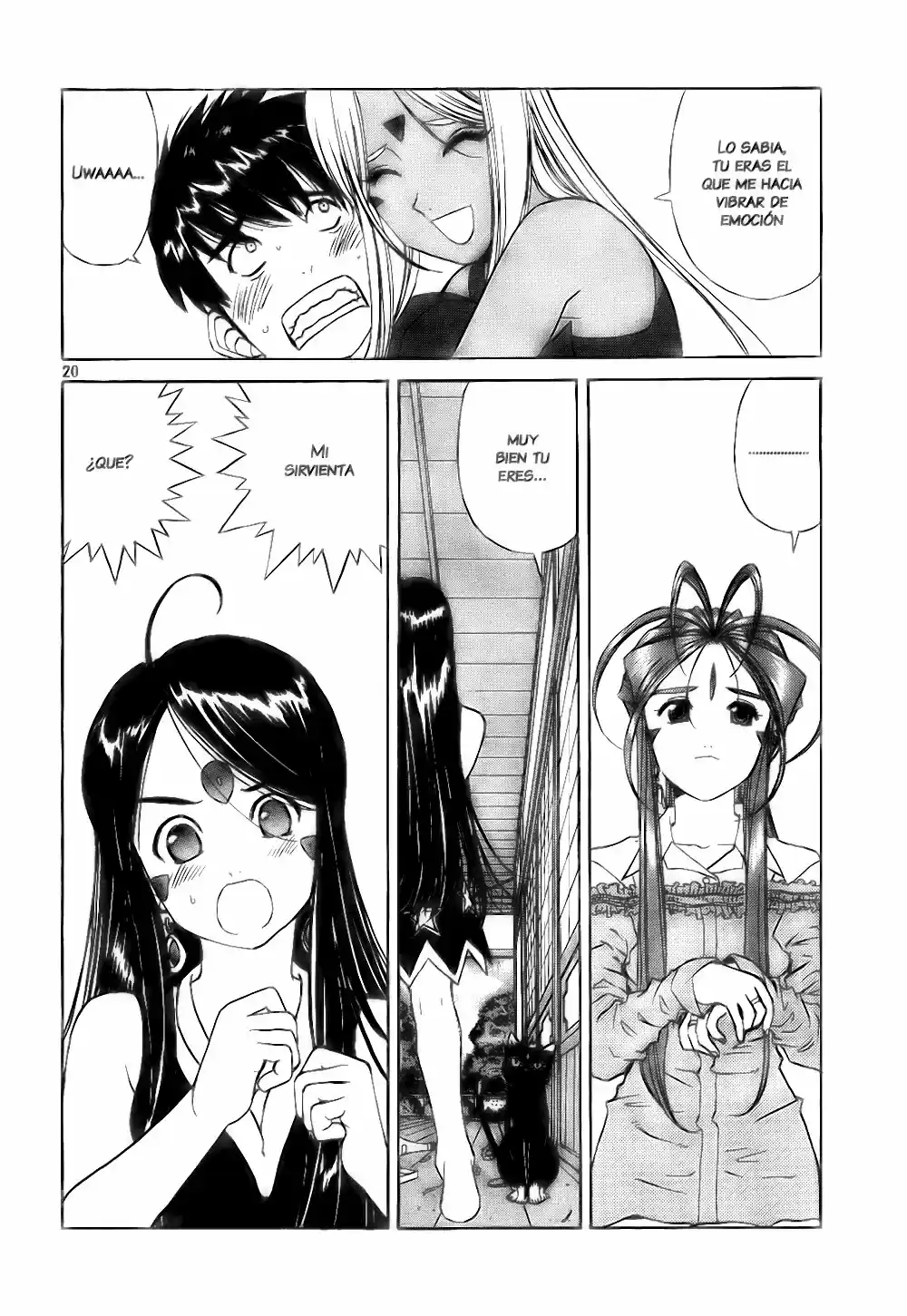 Aa! Megami-sama! capítulo 228, página 20