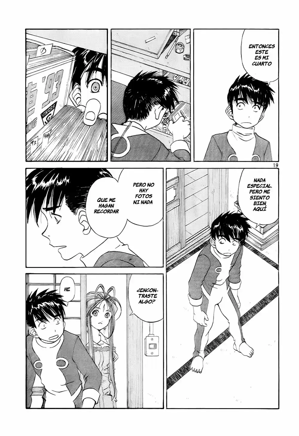 Aa! Megami-sama! capítulo 229, página 19