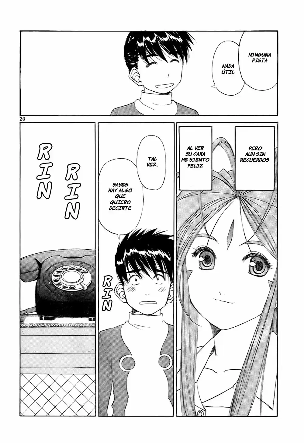 Aa! Megami-sama! capítulo 229, página 20