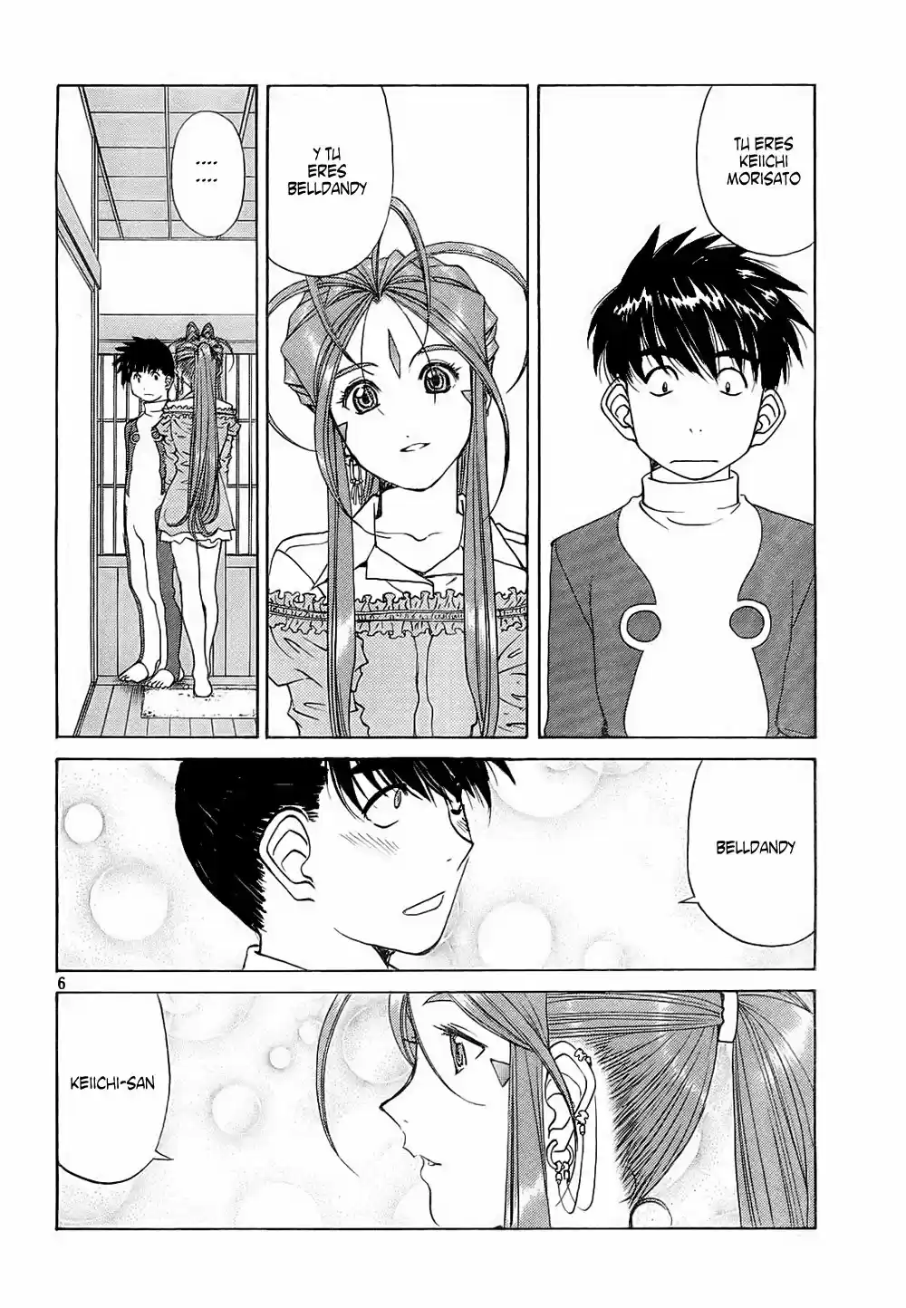 Aa! Megami-sama! capítulo 230, página 6