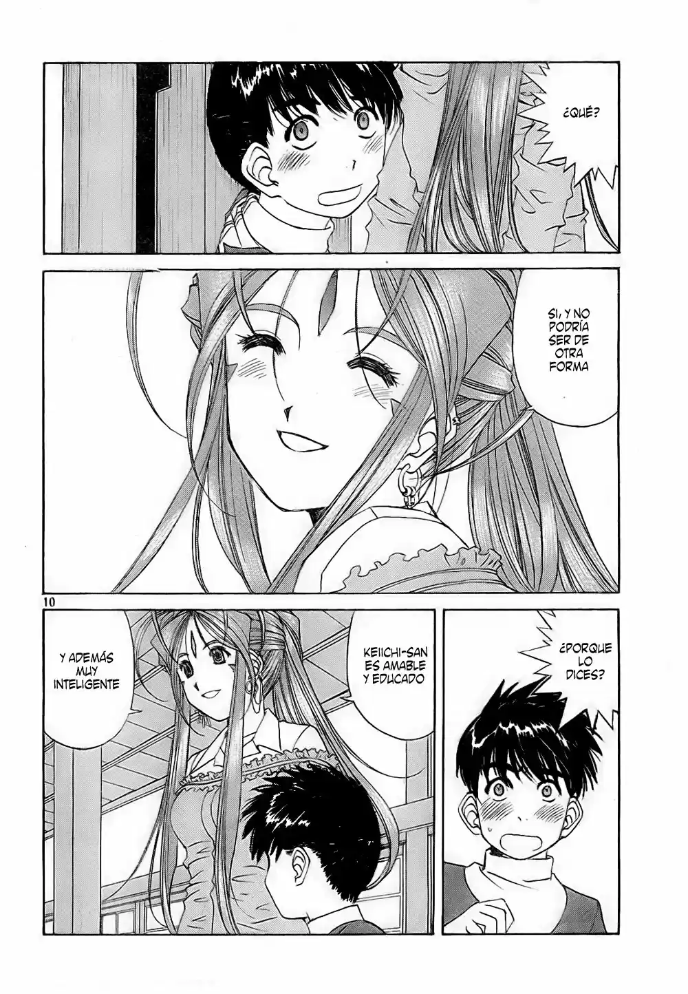 Aa! Megami-sama! capítulo 230, página 10