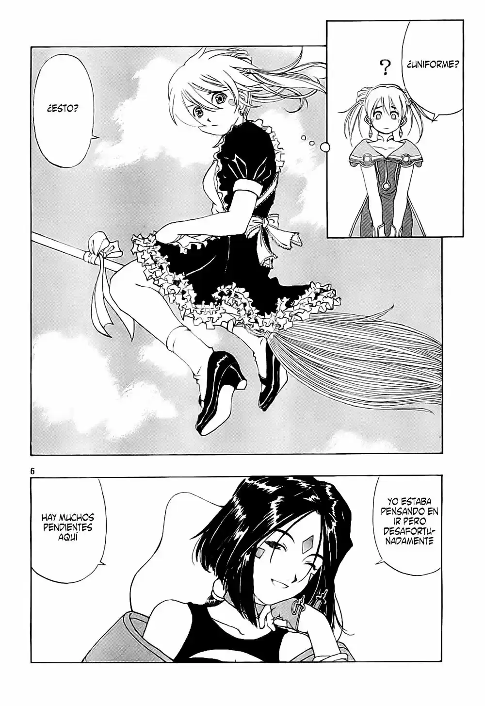 Aa! Megami-sama! capítulo 231, página 6