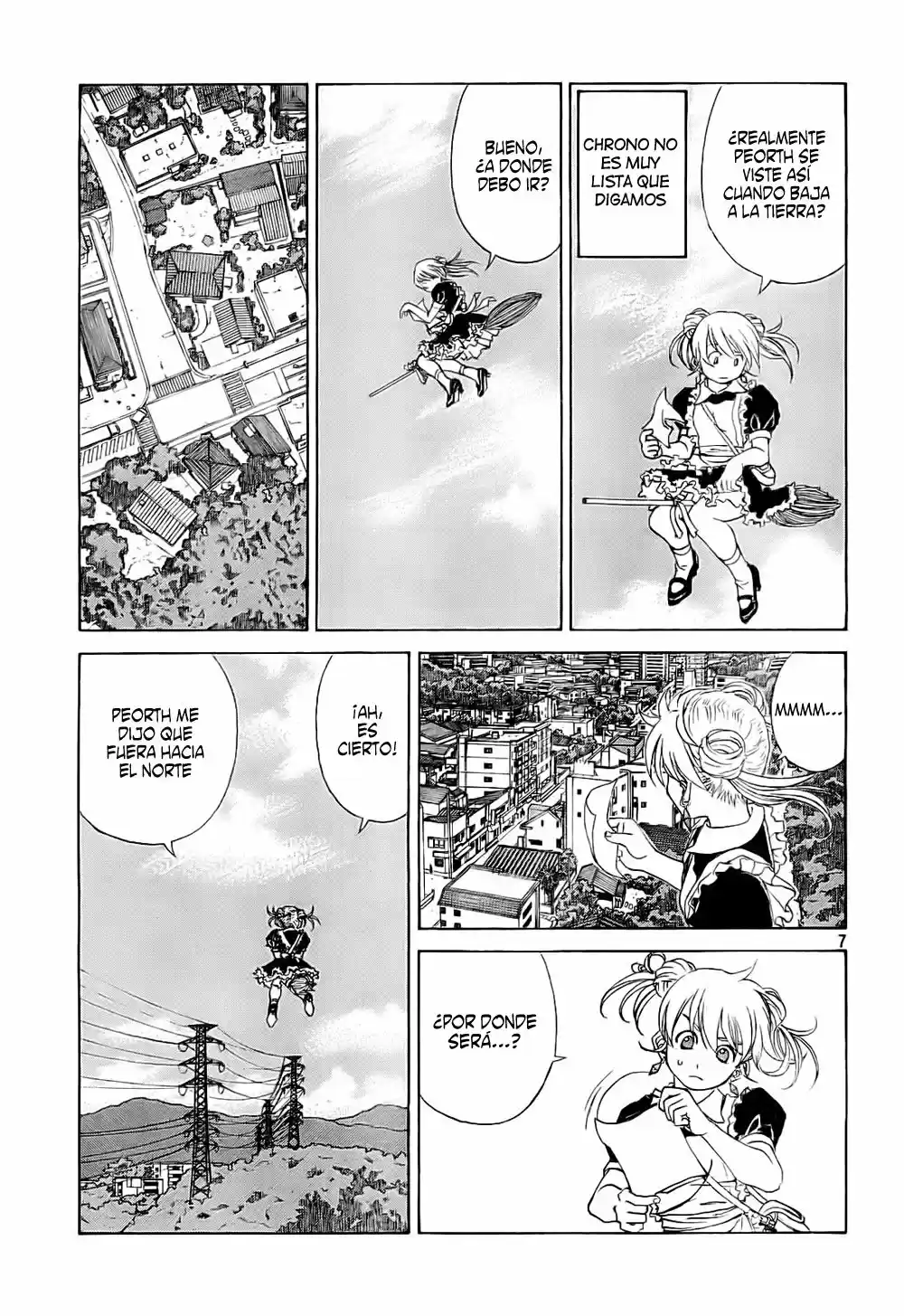 Aa! Megami-sama! capítulo 231, página 7