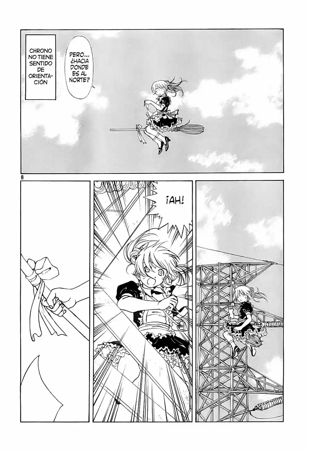 Aa! Megami-sama! capítulo 231, página 8