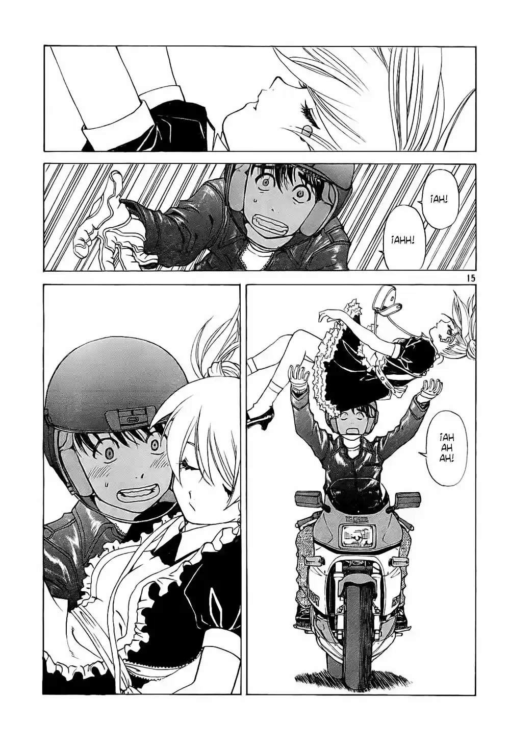 Aa! Megami-sama! capítulo 231, página 15