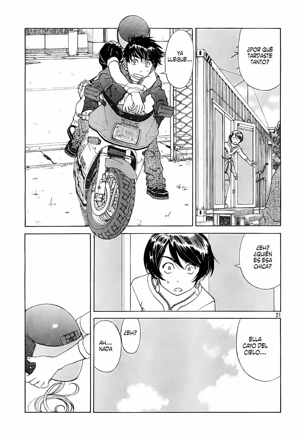 Aa! Megami-sama! capítulo 231, página 21