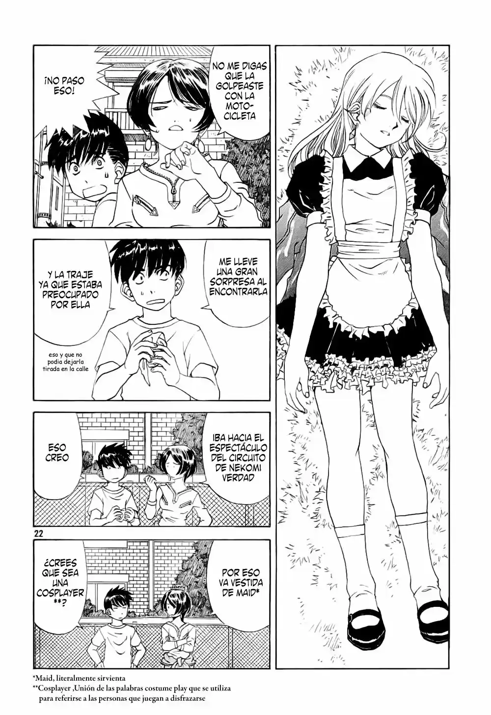 Aa! Megami-sama! capítulo 231, página 22