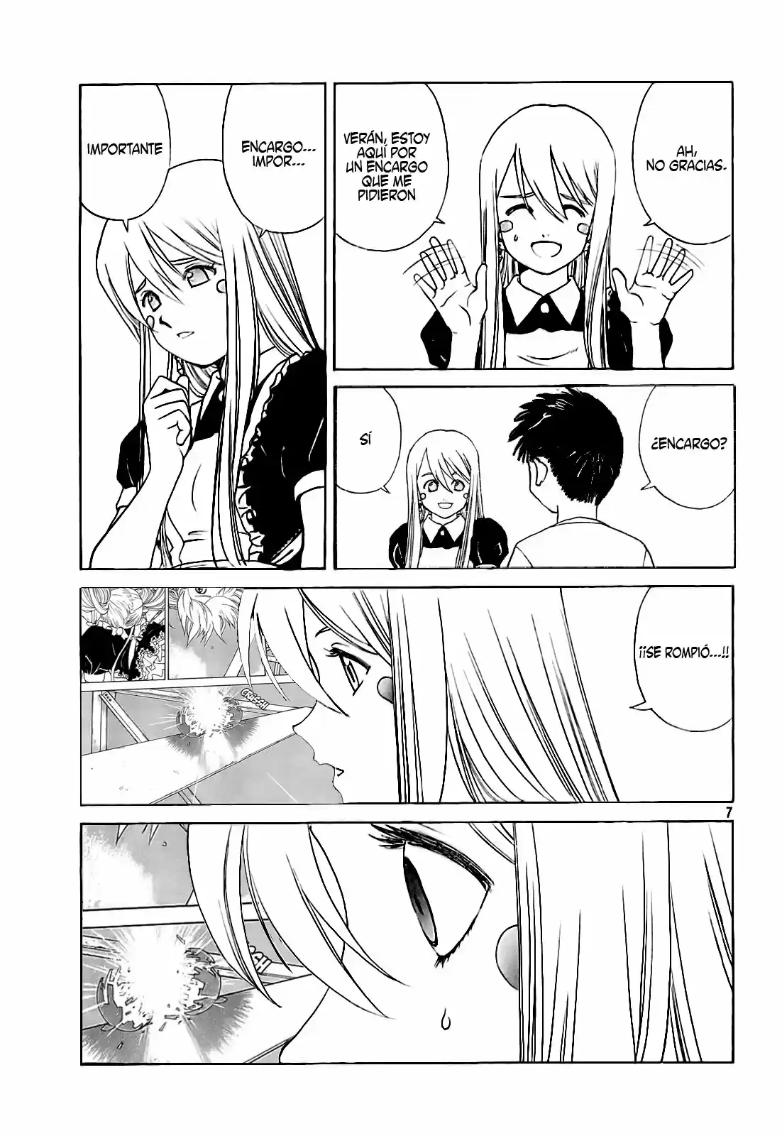 Aa! Megami-sama! capítulo 232, página 7