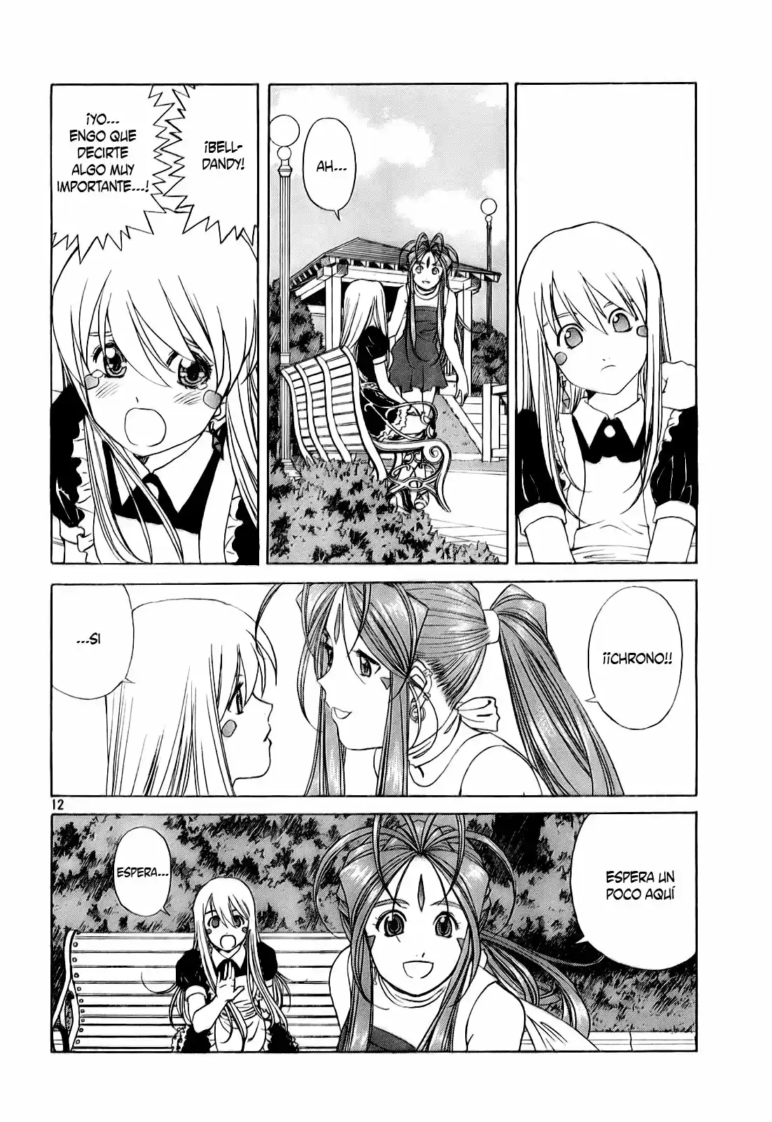 Aa! Megami-sama! capítulo 232, página 12
