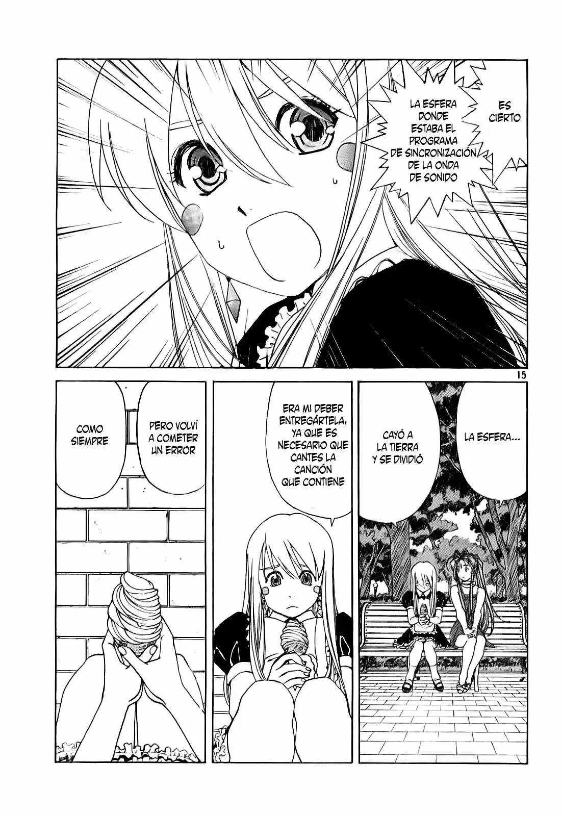 Aa! Megami-sama! capítulo 232, página 15