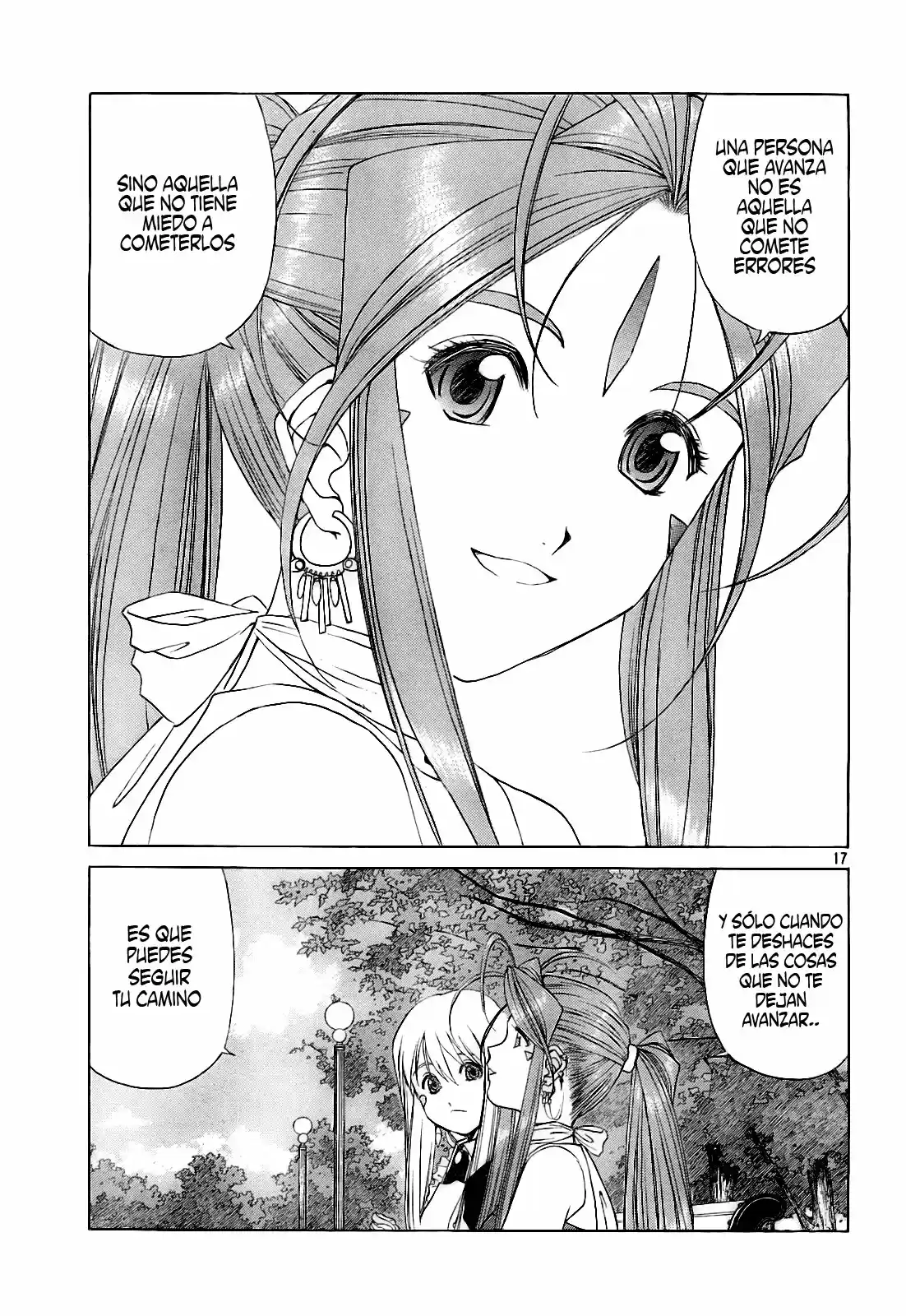 Aa! Megami-sama! capítulo 232, página 17