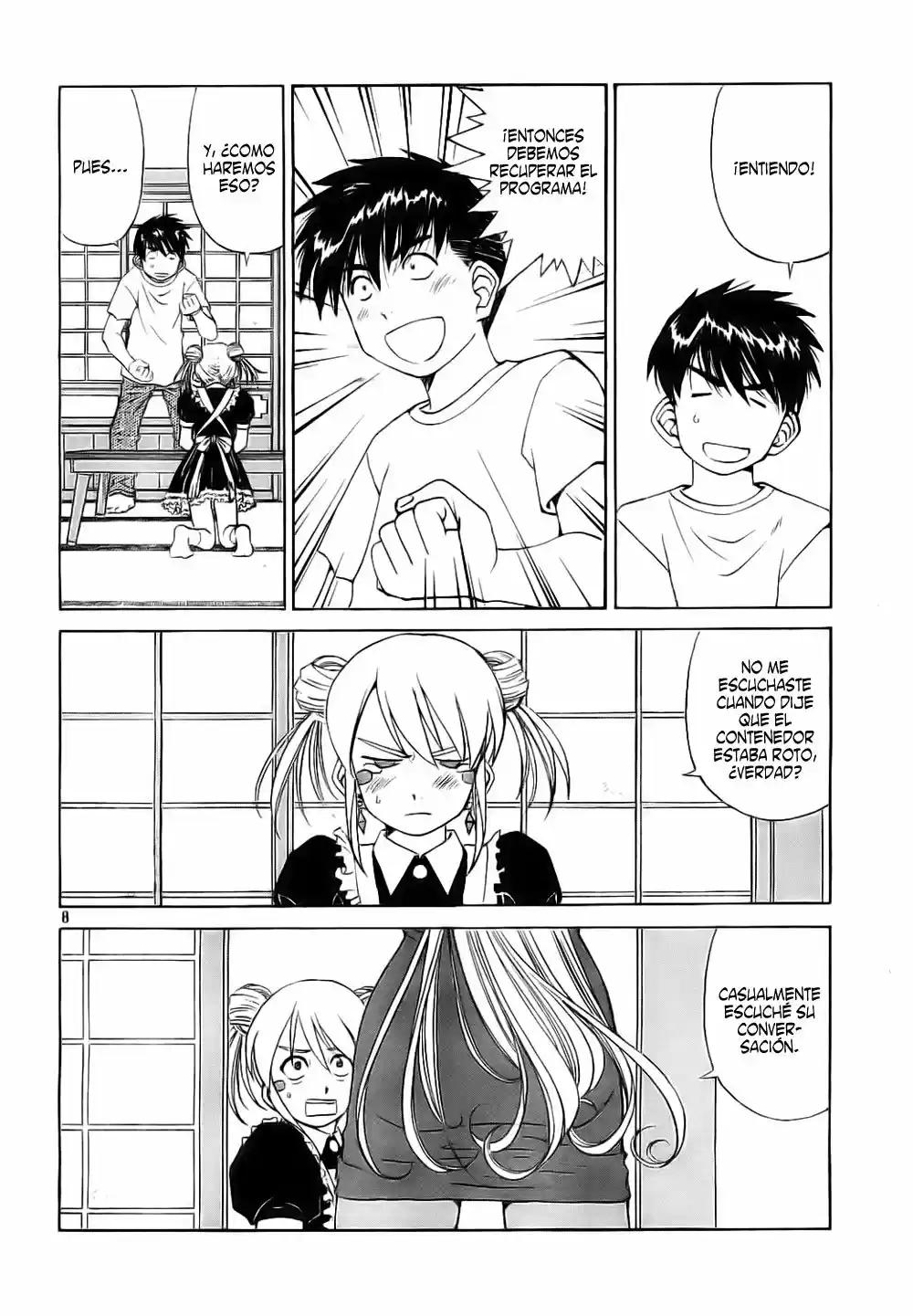 Aa! Megami-sama! capítulo 233, página 8