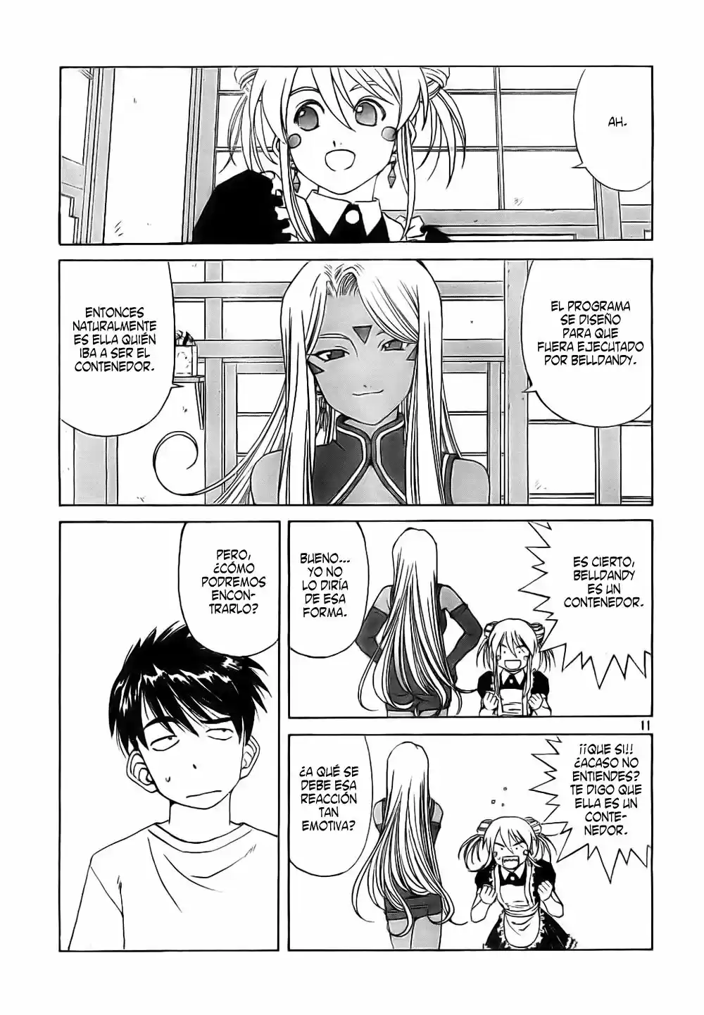 Aa! Megami-sama! capítulo 233, página 11