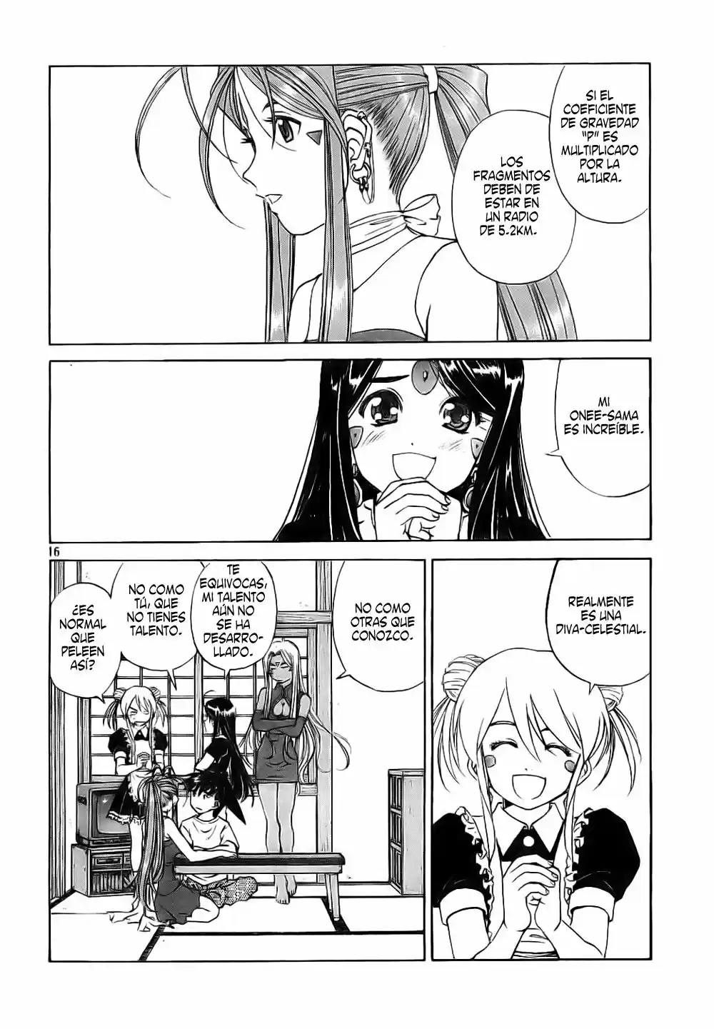 Aa! Megami-sama! capítulo 233, página 16