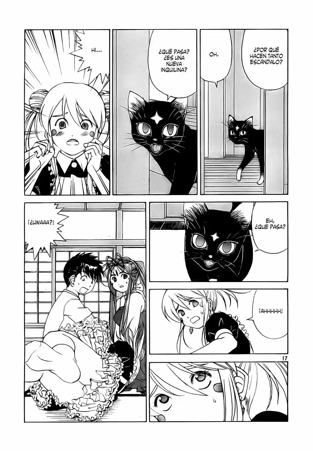 Aa! Megami-sama! capítulo 233, página 17