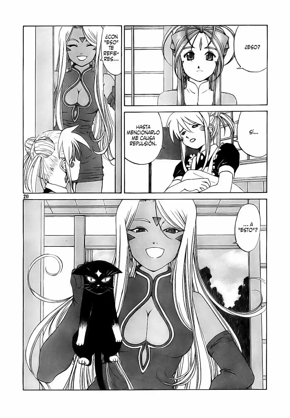 Aa! Megami-sama! capítulo 233, página 20
