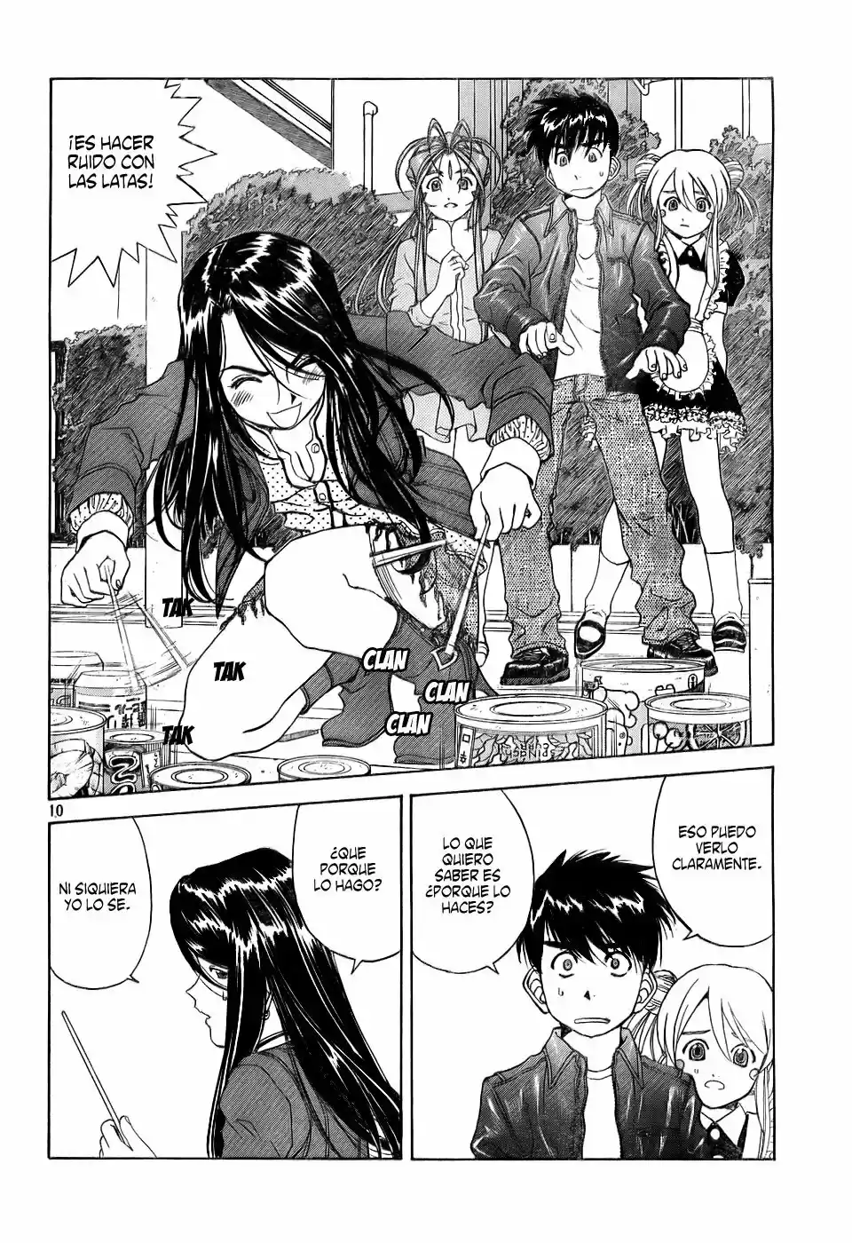 Aa! Megami-sama! capítulo 235, página 10