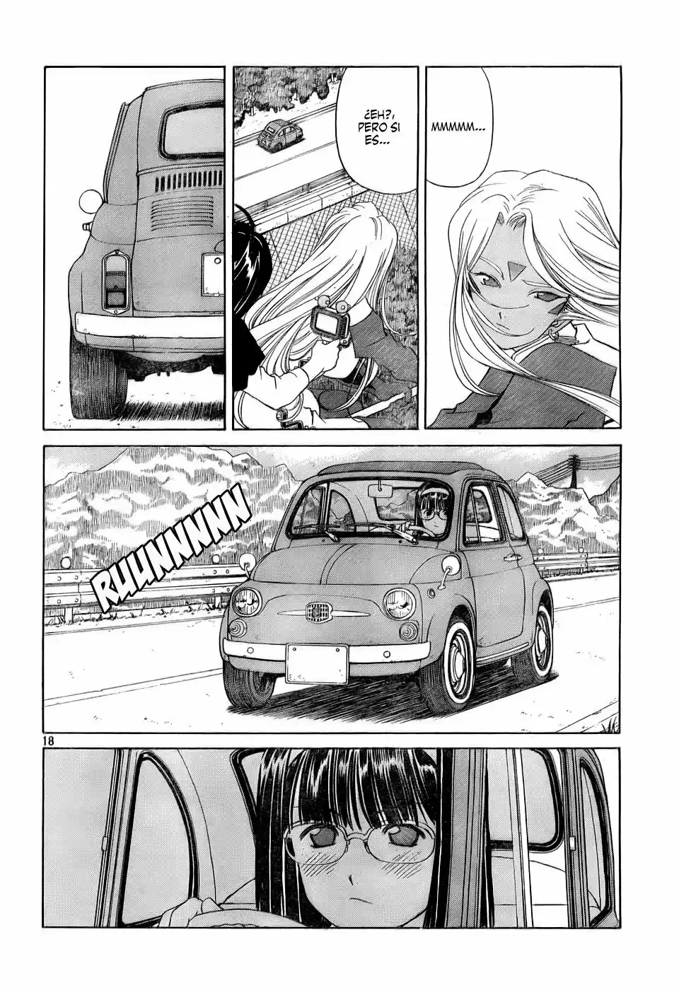 Aa! Megami-sama! capítulo 235, página 18