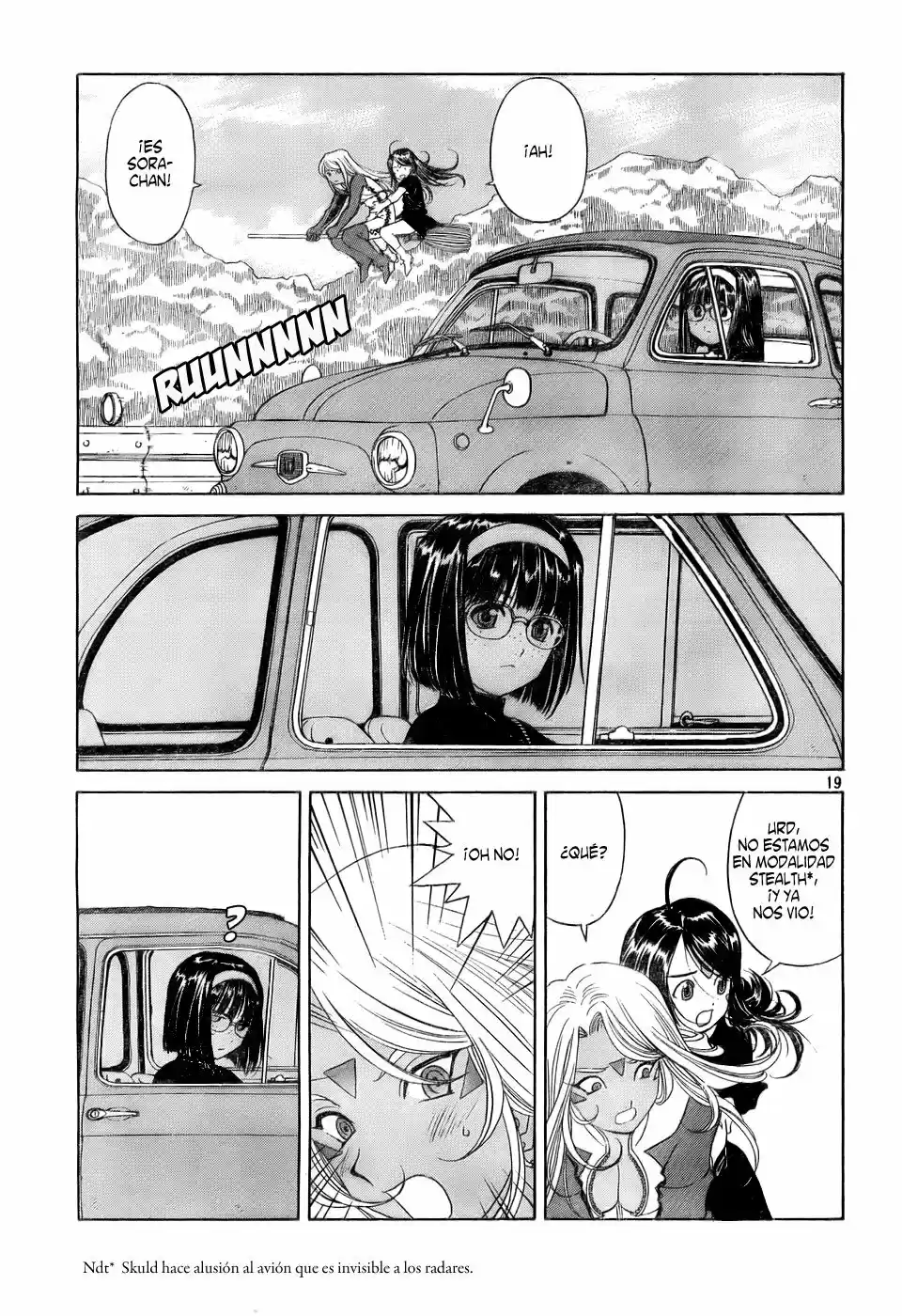 Aa! Megami-sama! capítulo 235, página 19