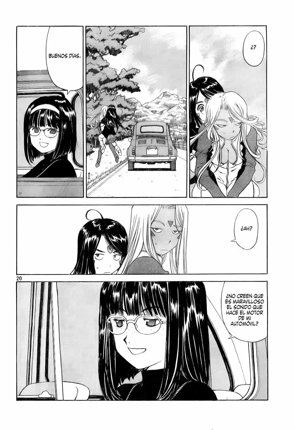 Aa! Megami-sama! capítulo 235, página 20