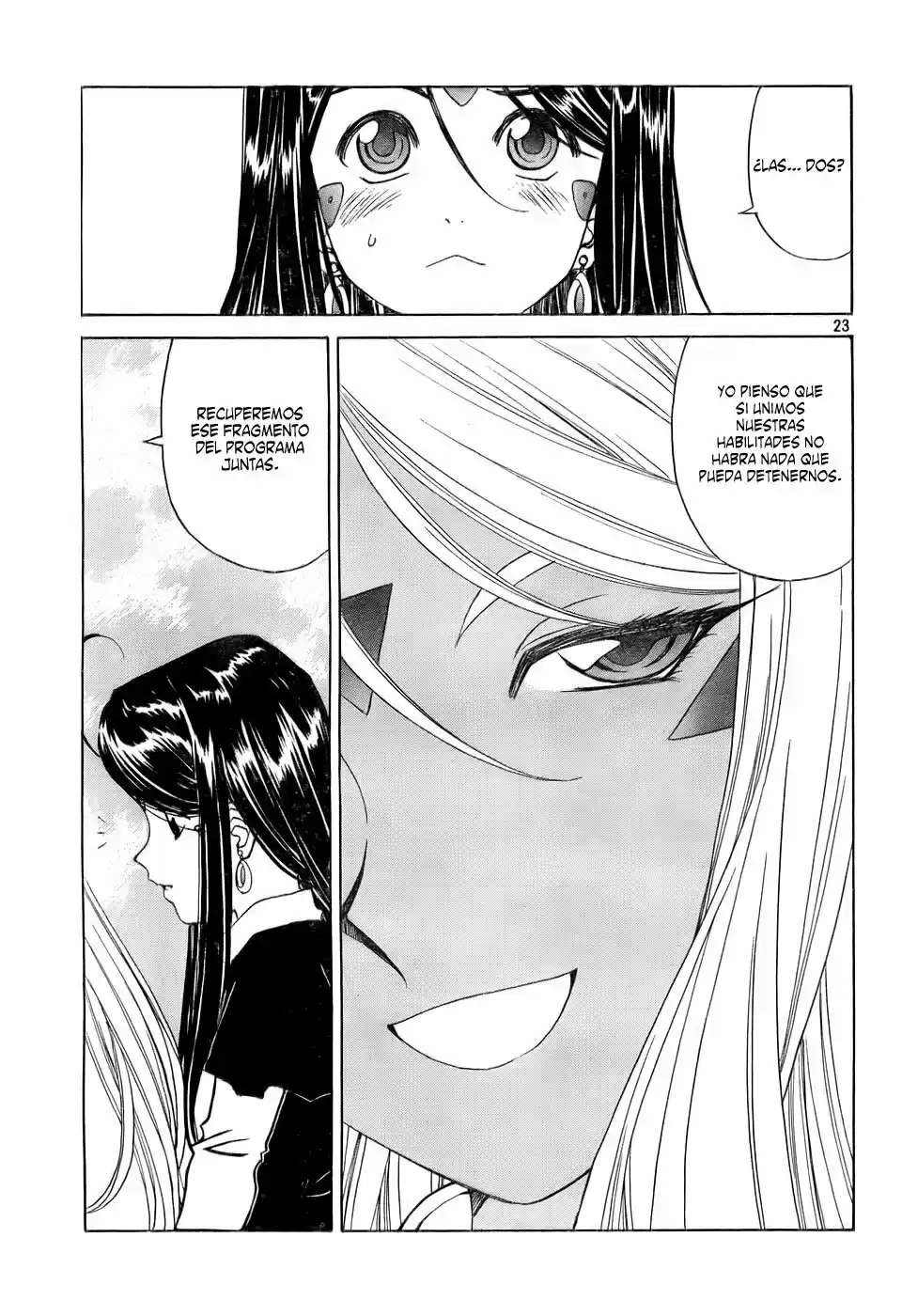 Aa! Megami-sama! capítulo 235, página 23