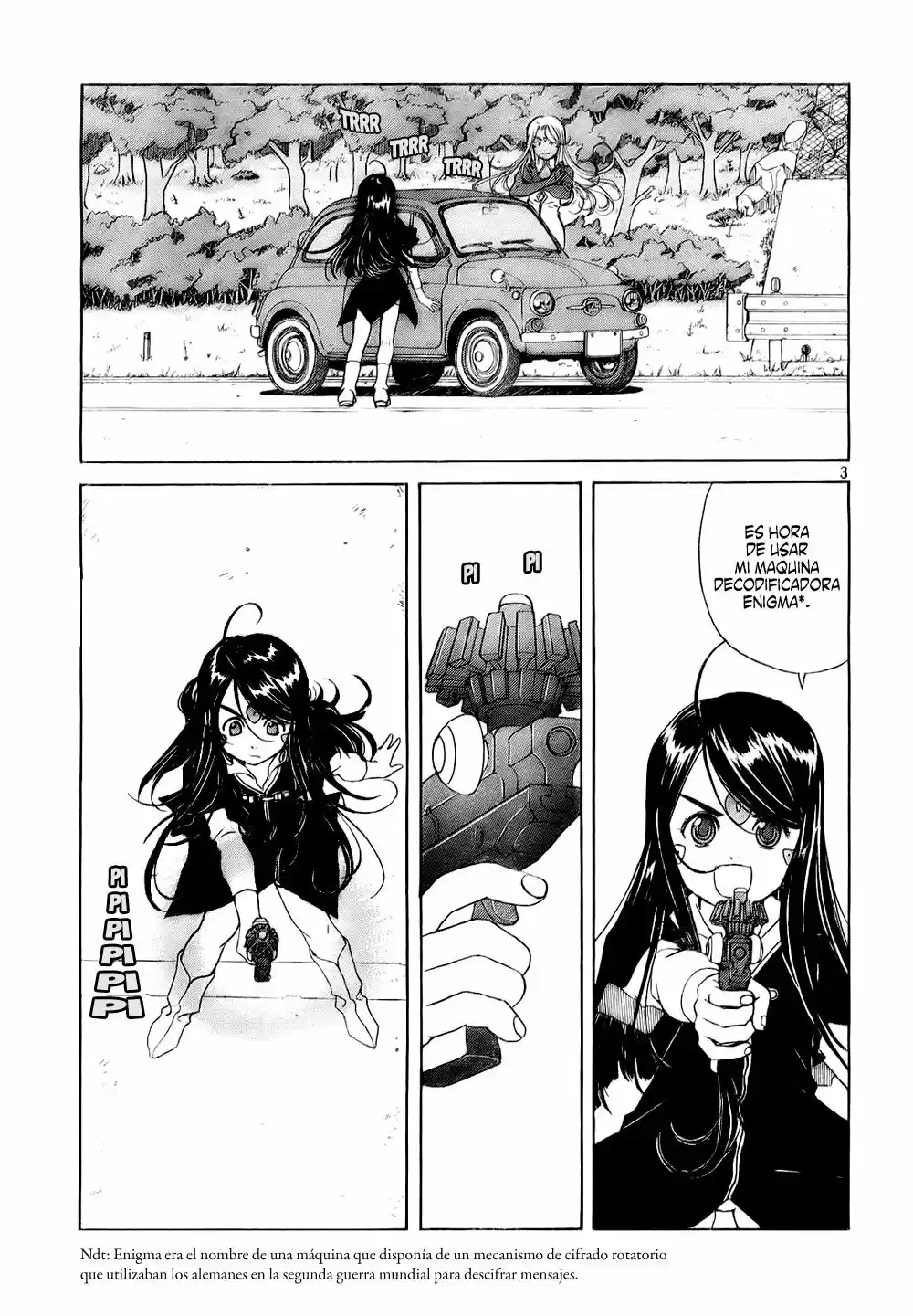 Aa! Megami-sama! capítulo 236, página 3