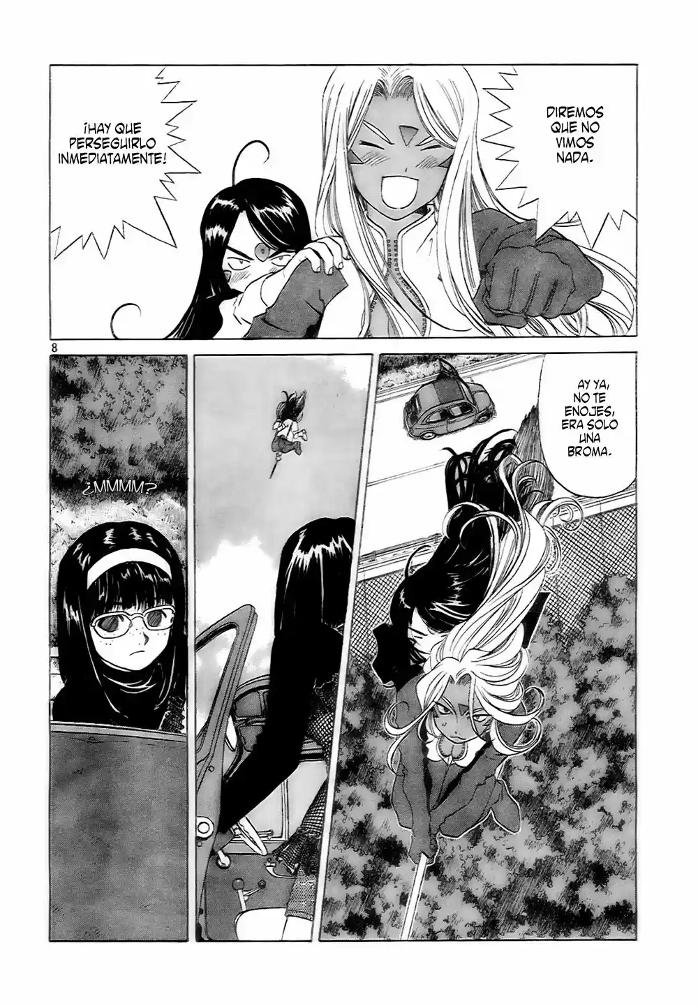 Aa! Megami-sama! capítulo 236, página 8