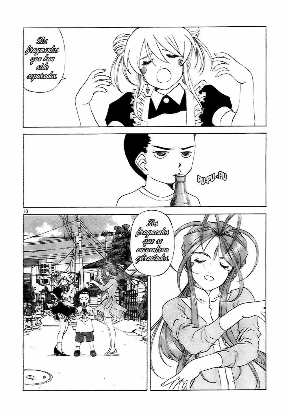 Aa! Megami-sama! capítulo 236, página 10