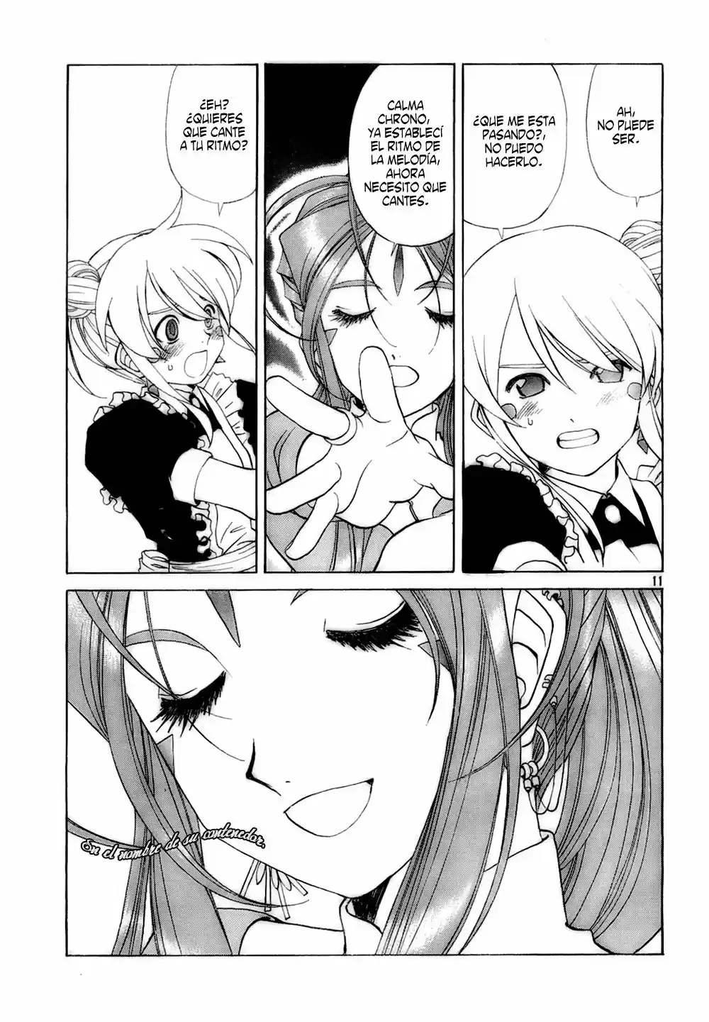 Aa! Megami-sama! capítulo 236, página 11