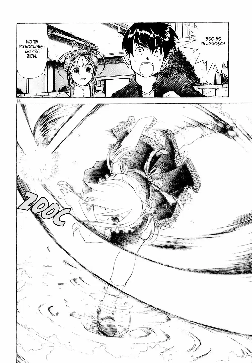Aa! Megami-sama! capítulo 236, página 14