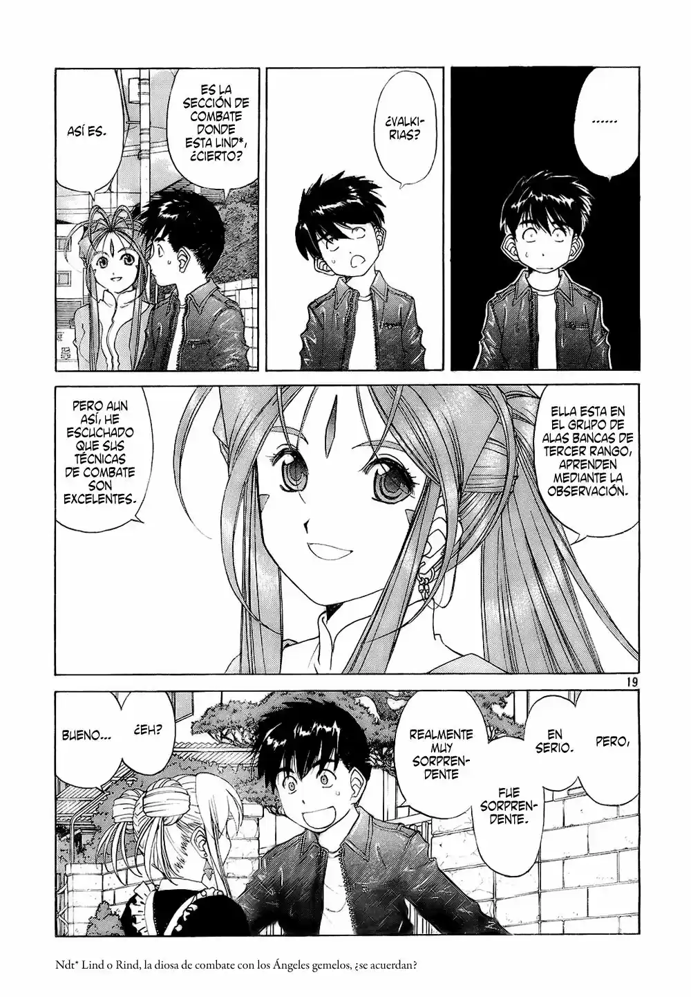Aa! Megami-sama! capítulo 236, página 19