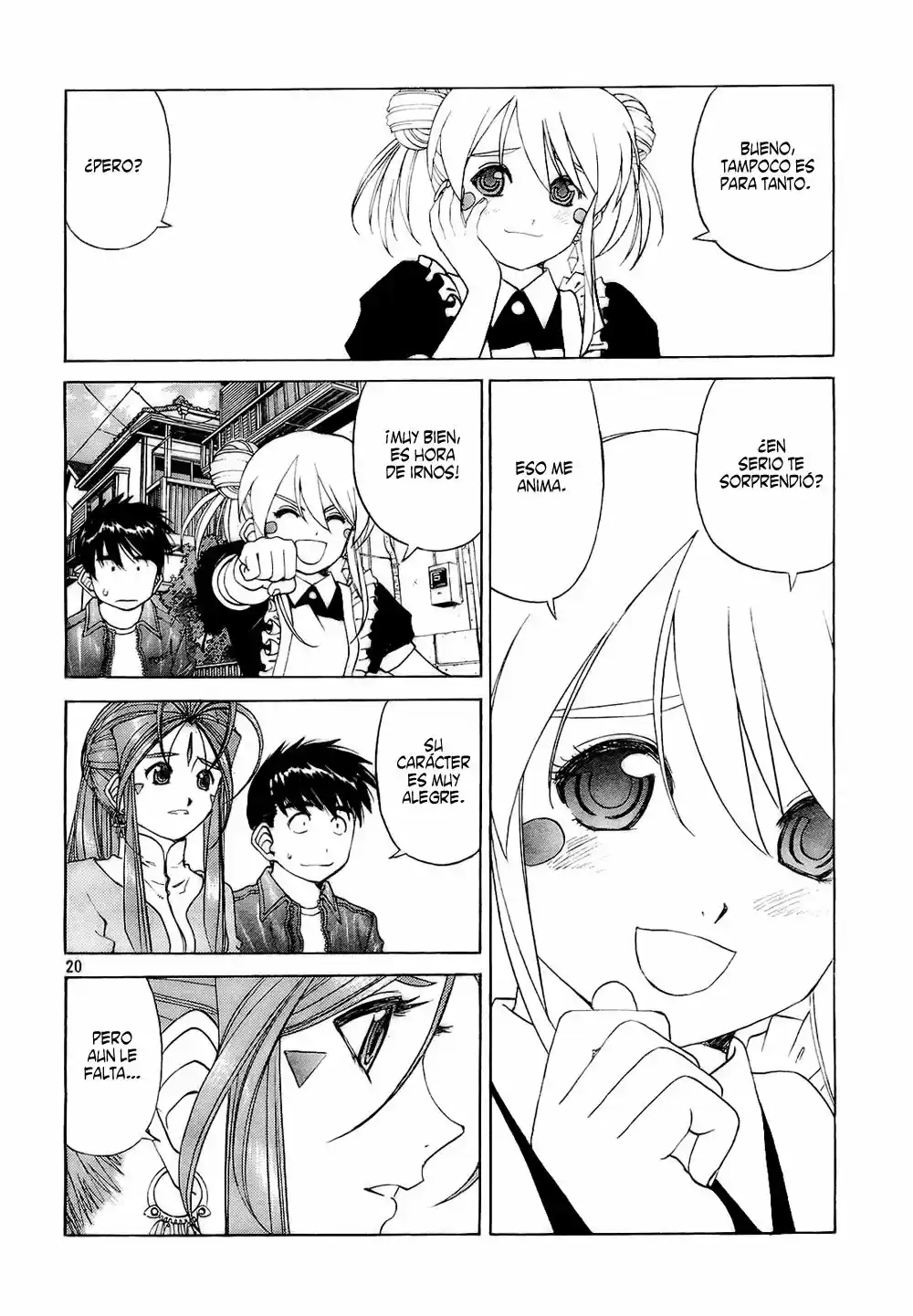 Aa! Megami-sama! capítulo 236, página 20