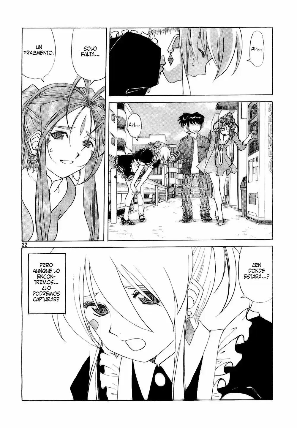 Aa! Megami-sama! capítulo 236, página 22