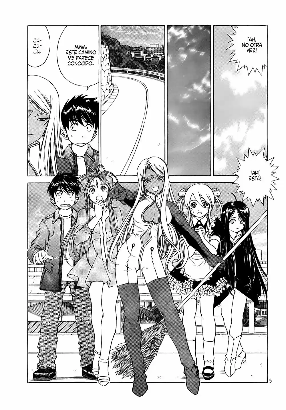 Aa! Megami-sama! capítulo 237, página 5