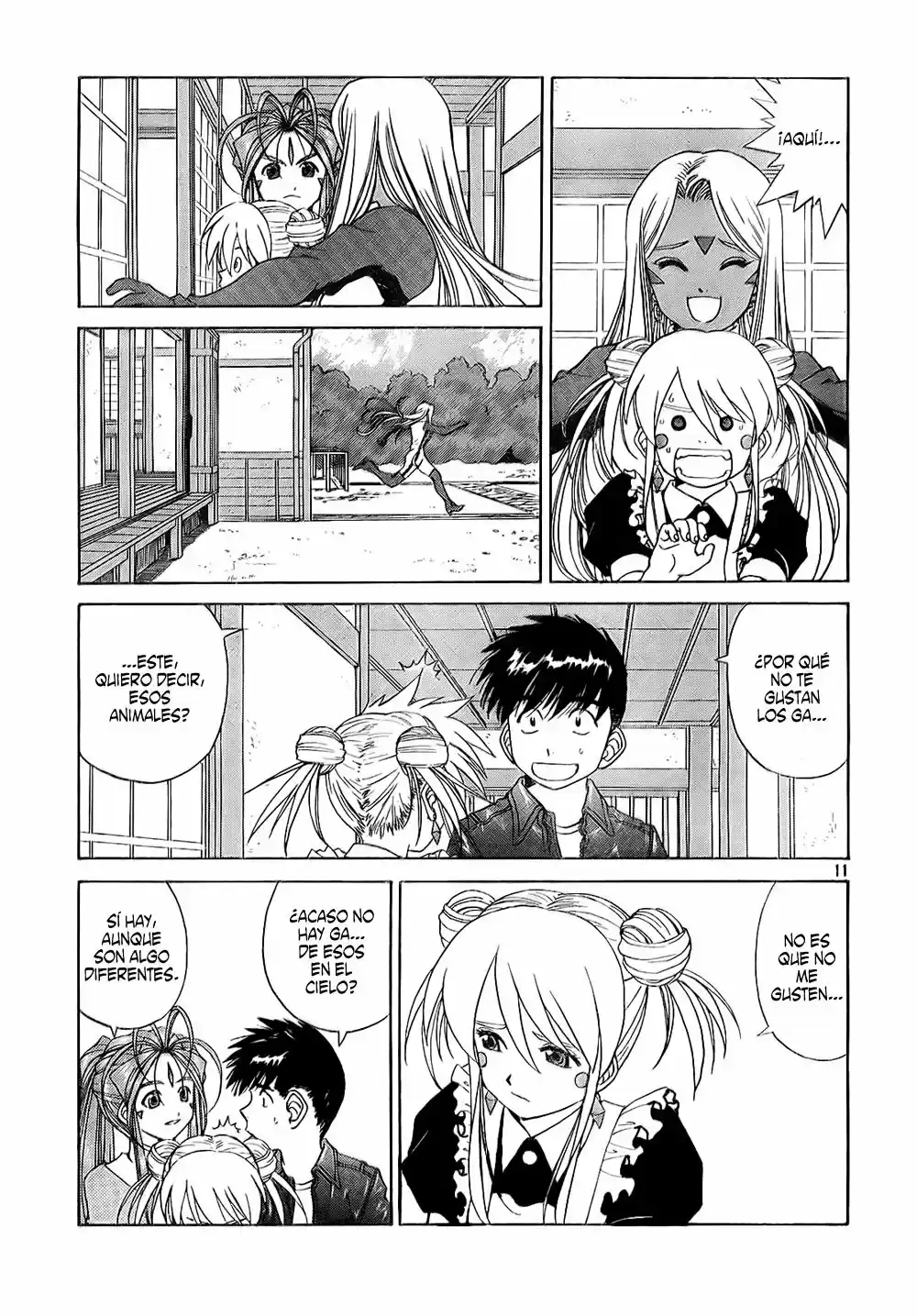 Aa! Megami-sama! capítulo 237, página 11