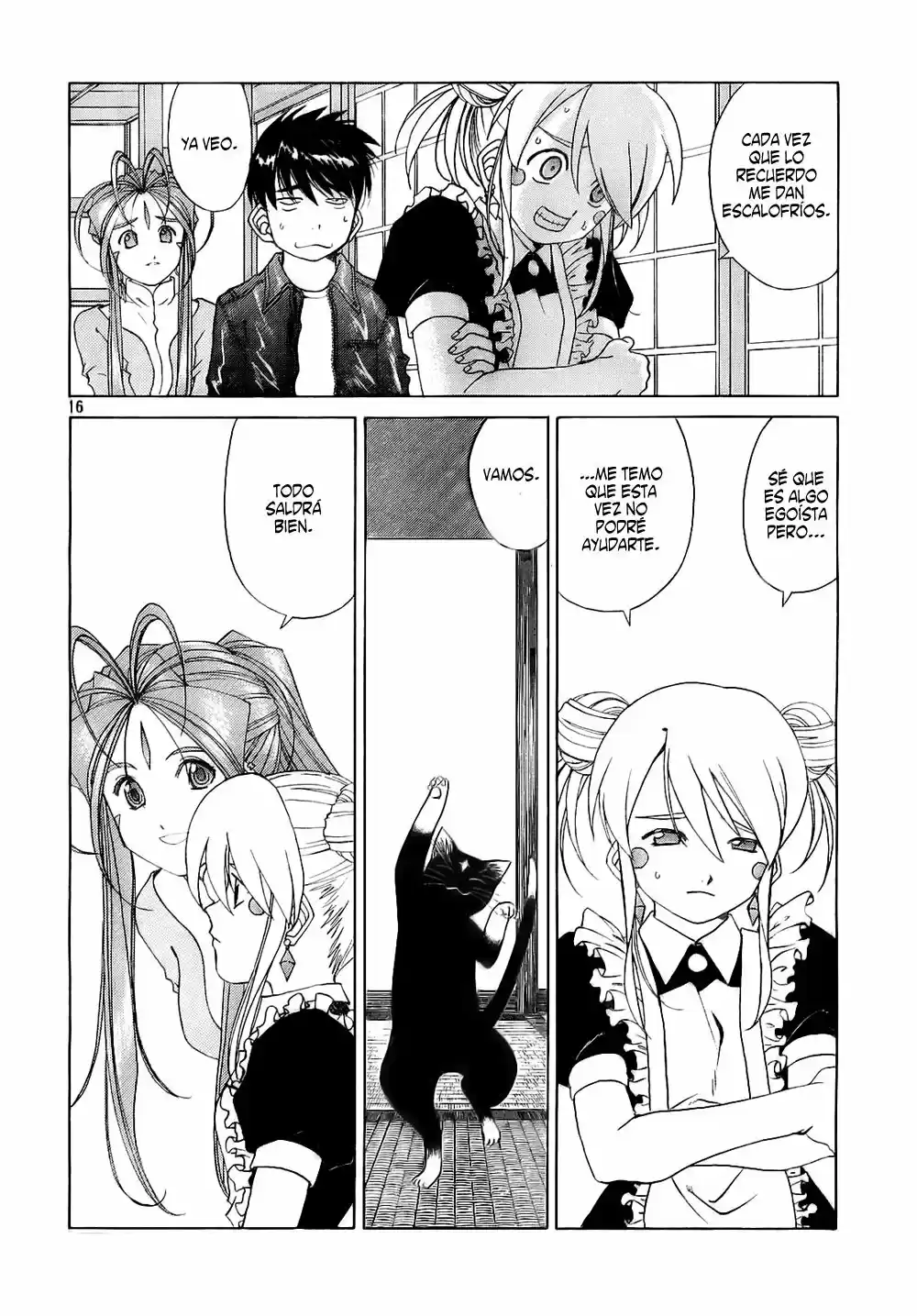 Aa! Megami-sama! capítulo 237, página 16