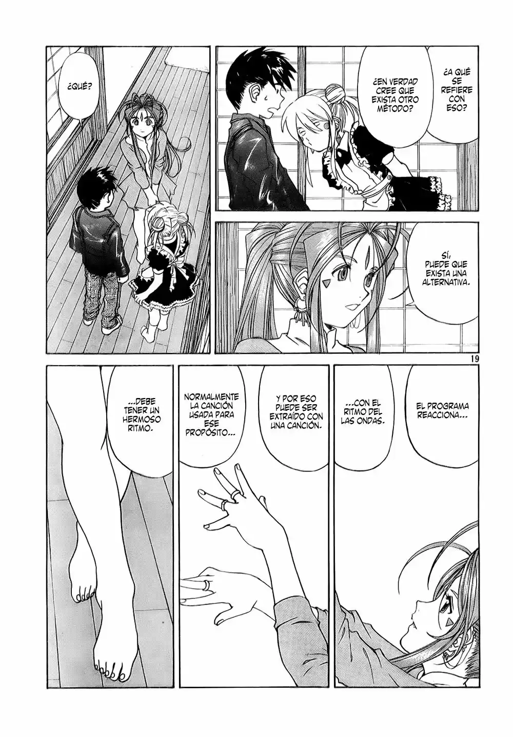 Aa! Megami-sama! capítulo 237, página 19