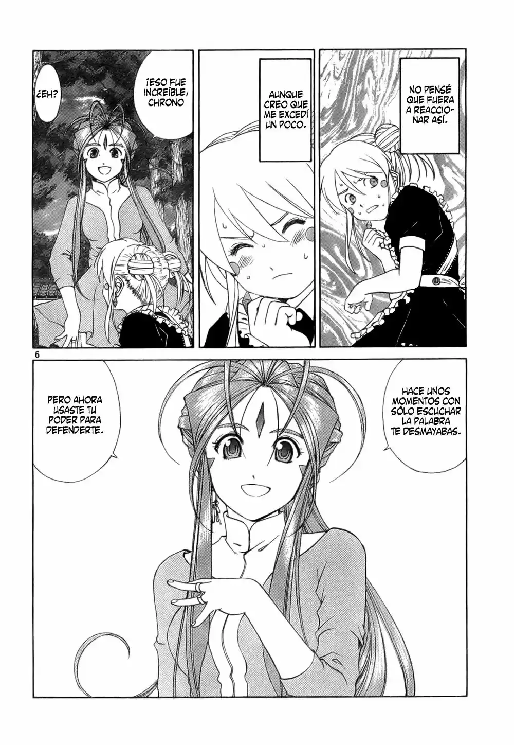 Aa! Megami-sama! capítulo 238, página 6
