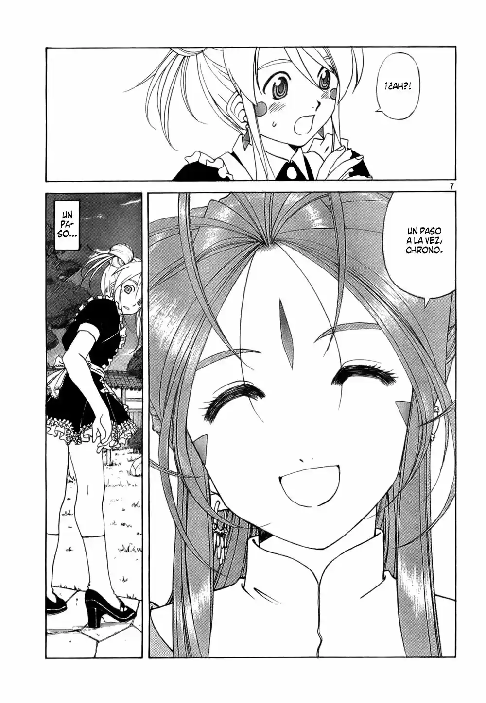 Aa! Megami-sama! capítulo 238, página 7