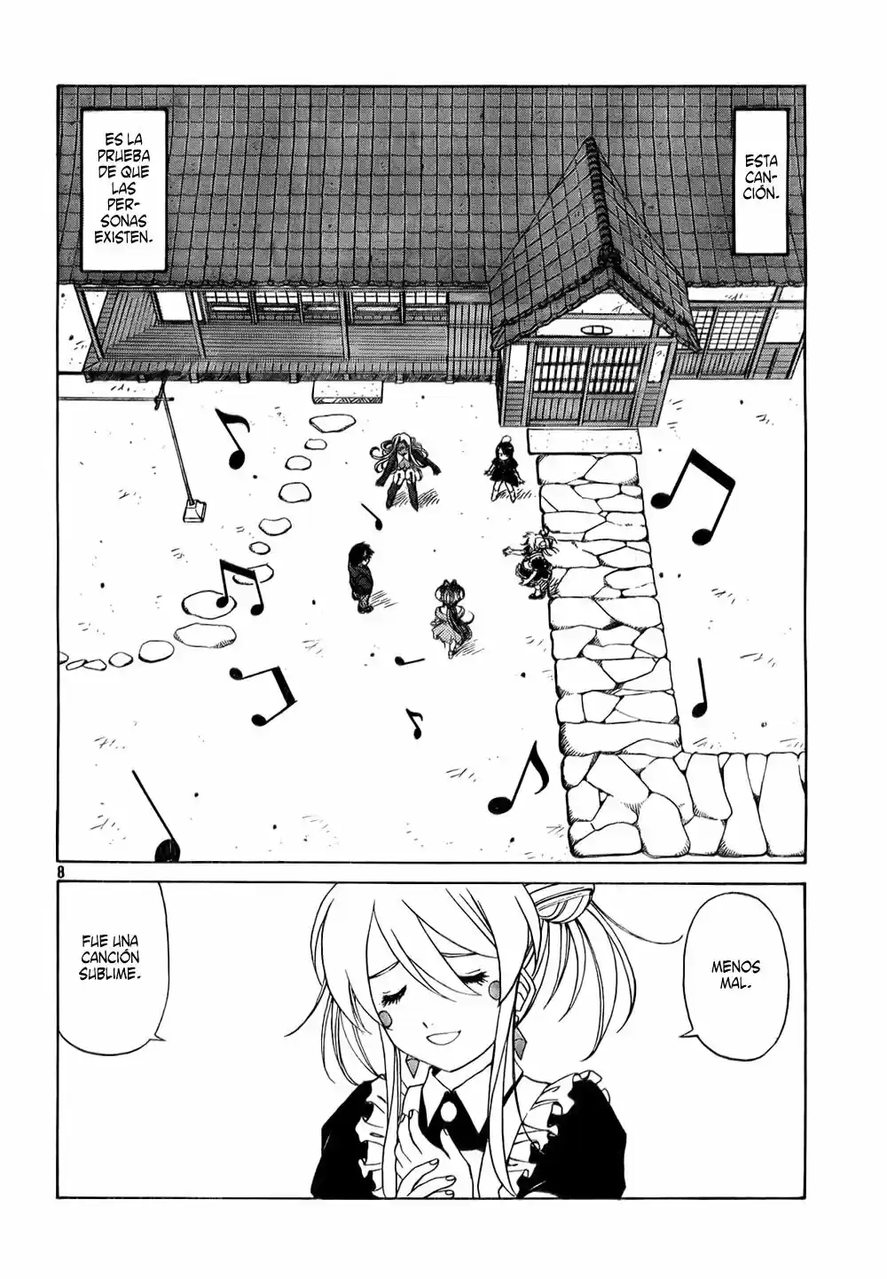 Aa! Megami-sama! capítulo 239, página 8