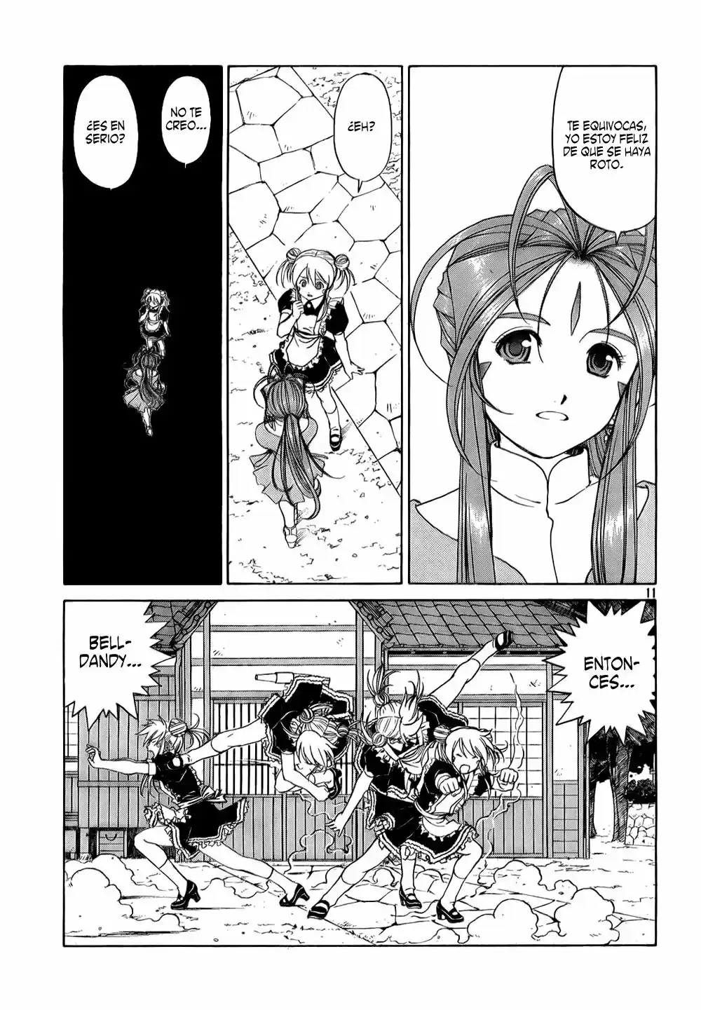 Aa! Megami-sama! capítulo 239, página 11