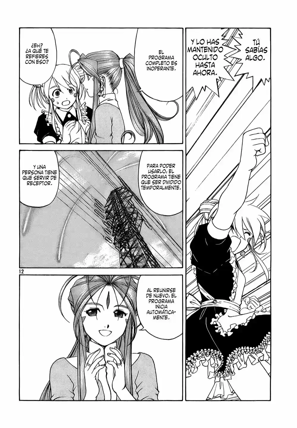 Aa! Megami-sama! capítulo 239, página 12