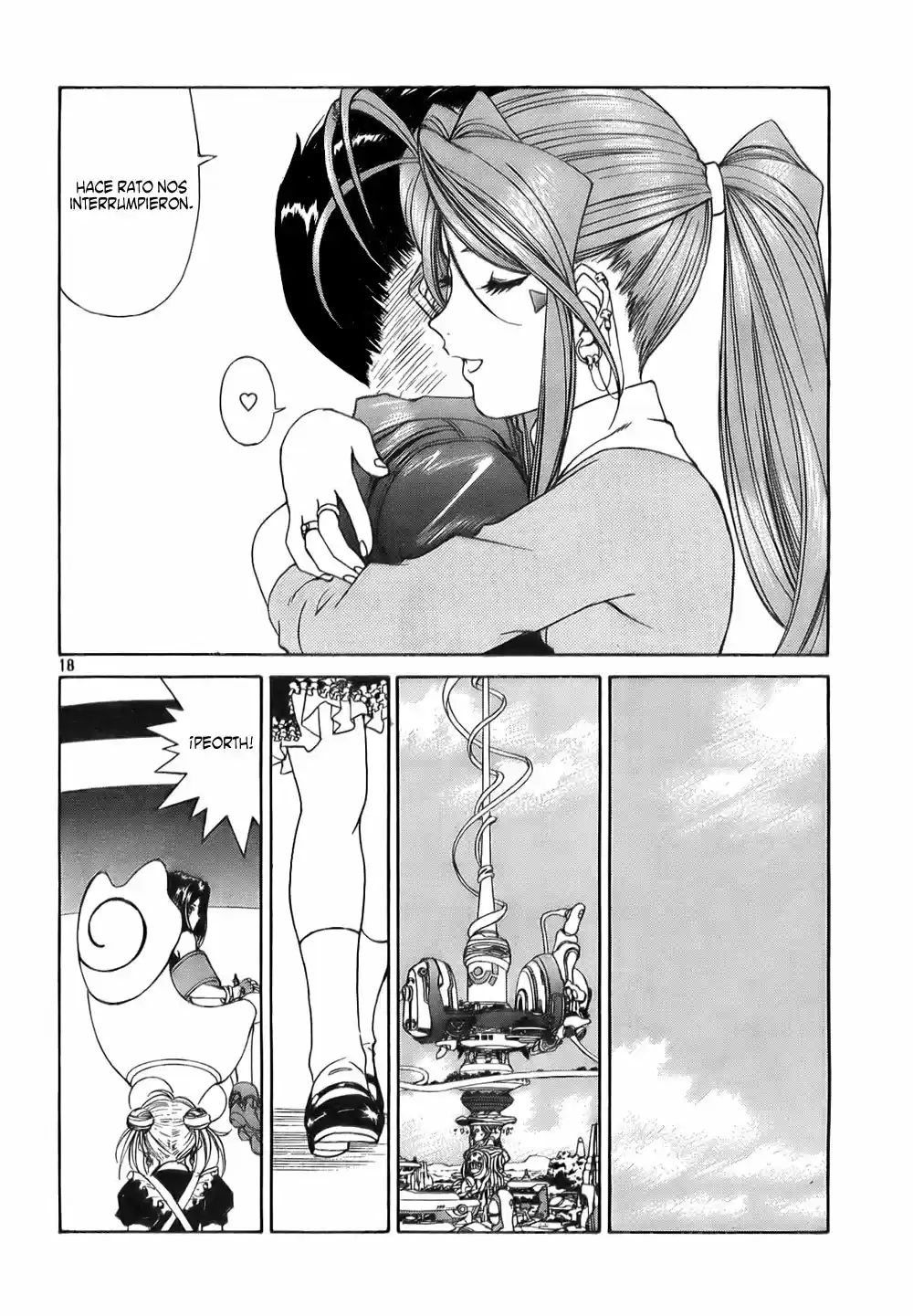 Aa! Megami-sama! capítulo 239, página 18